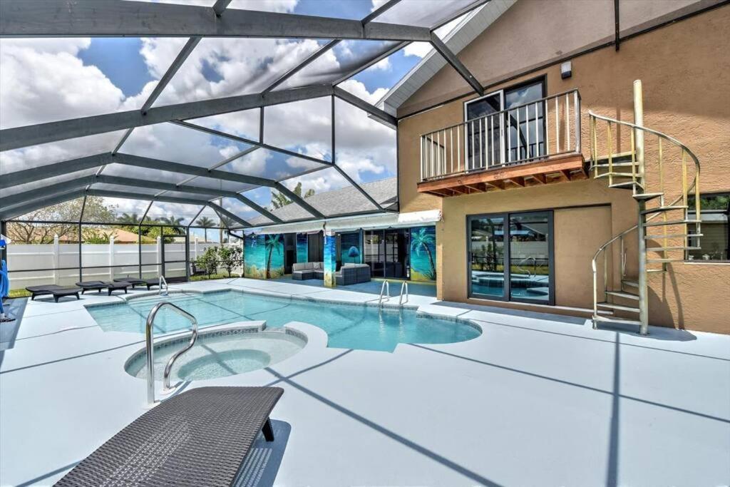 Cape Coral Paradise 4 Bd 12Sleeps, W/Heated Pool Exterior foto