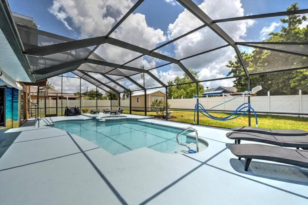 Cape Coral Paradise 4 Bd 12Sleeps, W/Heated Pool Exterior foto
